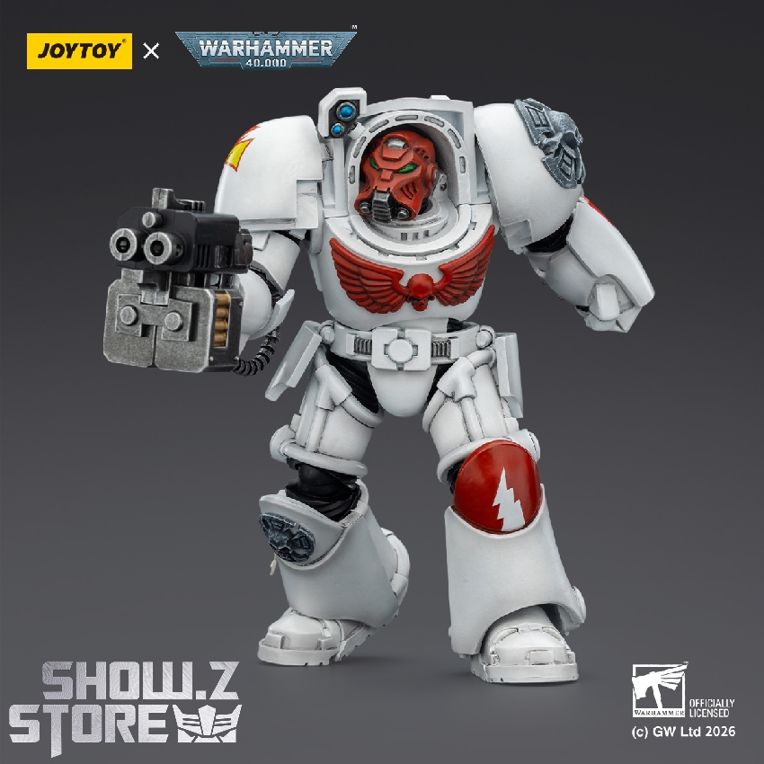 White Scars Terminator arm weapon configuration White Scars Terminator arm weapon configuration