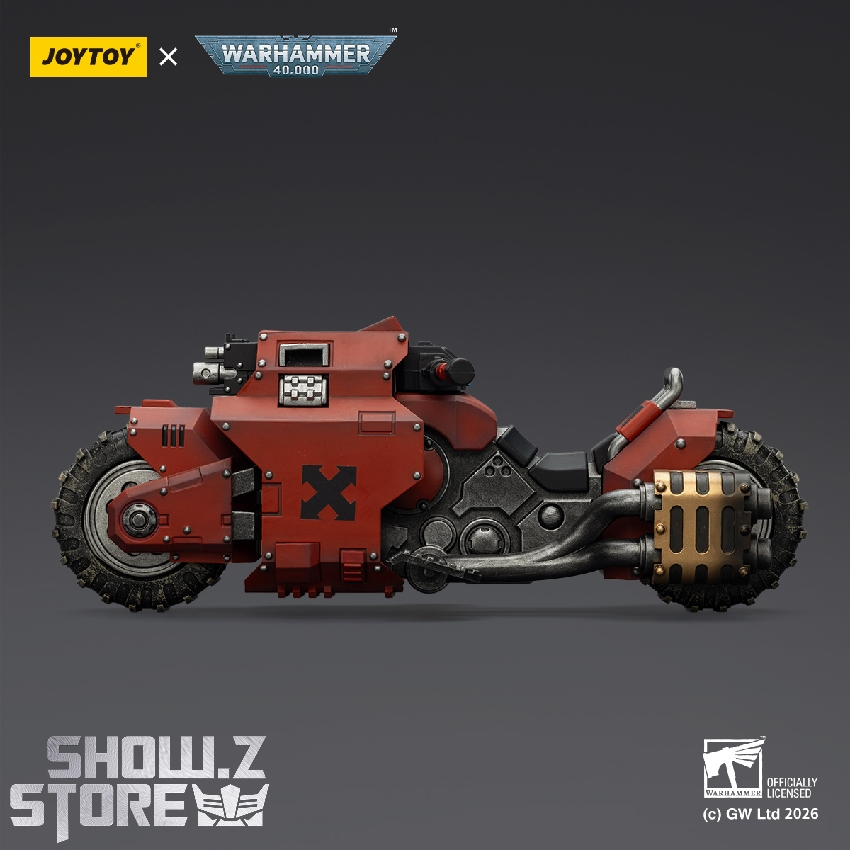 JoyToy Blood Angels combat bike side profile JoyToy Blood Angels combat bike side profile