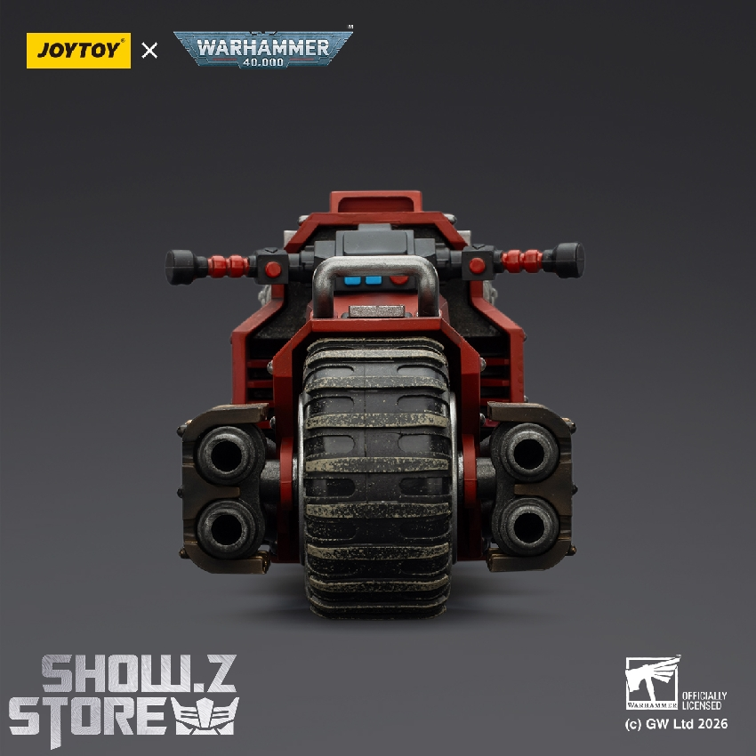 JoyToy Warhammer 40K red and black raider bike JoyToy Warhammer 40K red and black raider bike