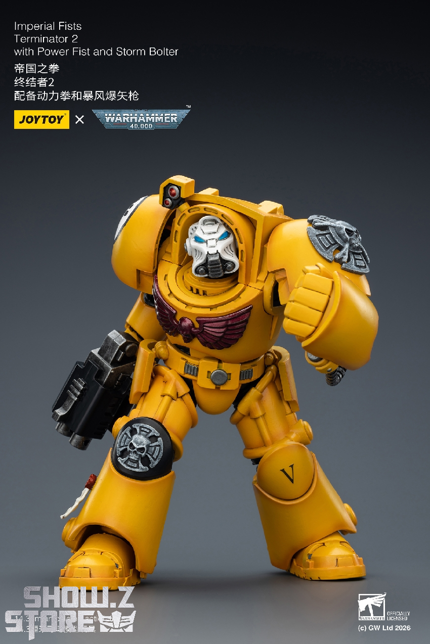 JoyToy JT03165 Imperial Fists Terminator 2 1/18 Figure - Image 18 JoyToy JT03165 Imperial Fists Terminator 2 1/18 Figure - Image 18