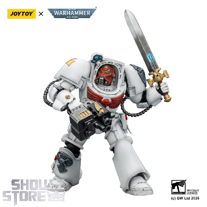 JoyToy JT03189 White Scars Terminator 1 1/18 Figure - Image 9 JoyToy JT03189 White Scars Terminator 1 1/18 Figure - Image 9