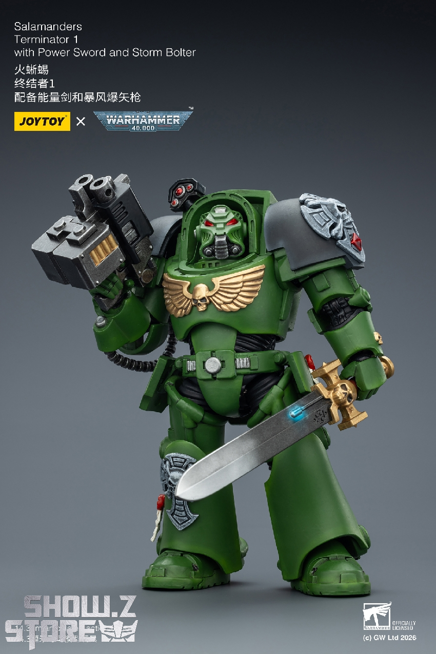 JoyToy Salamanders Terminator 1 1/18 Figure Image 14 JoyToy Salamanders Terminator 1 1/18 Figure Image 14
