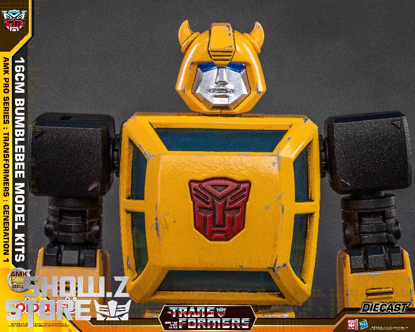 YOLO-AMKPG1BB Yolopark AMK Pro G1 Bumblebee (12/13) - package box photo YOLO-AMKPG1BB Yolopark AMK Pro G1 Bumblebee pre-assembled model kit - package box photo