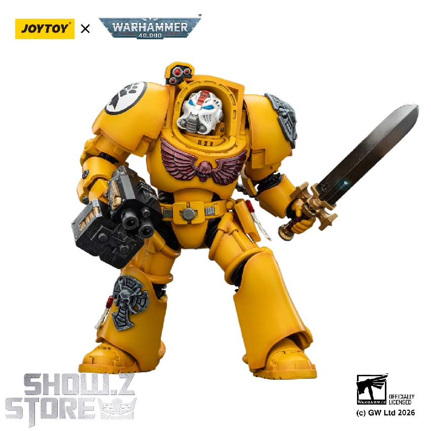 JoyToy JT03158 Imperial Fists Terminator 1 1/18 Figure - Image 8 JoyToy JT03158 Imperial Fists Terminator 1 1/18 Figure - Image 8