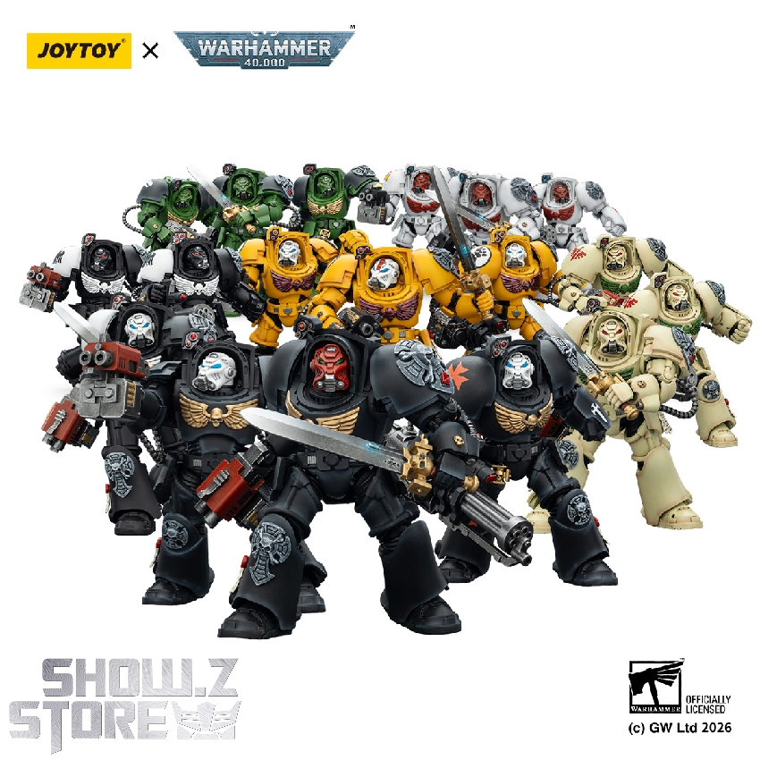 JoyToy JT03165 Imperial Fists Terminator 2 1/18 Figure - Image 26 JoyToy JT03165 Imperial Fists Terminator 2 1/18 Figure - Image 26