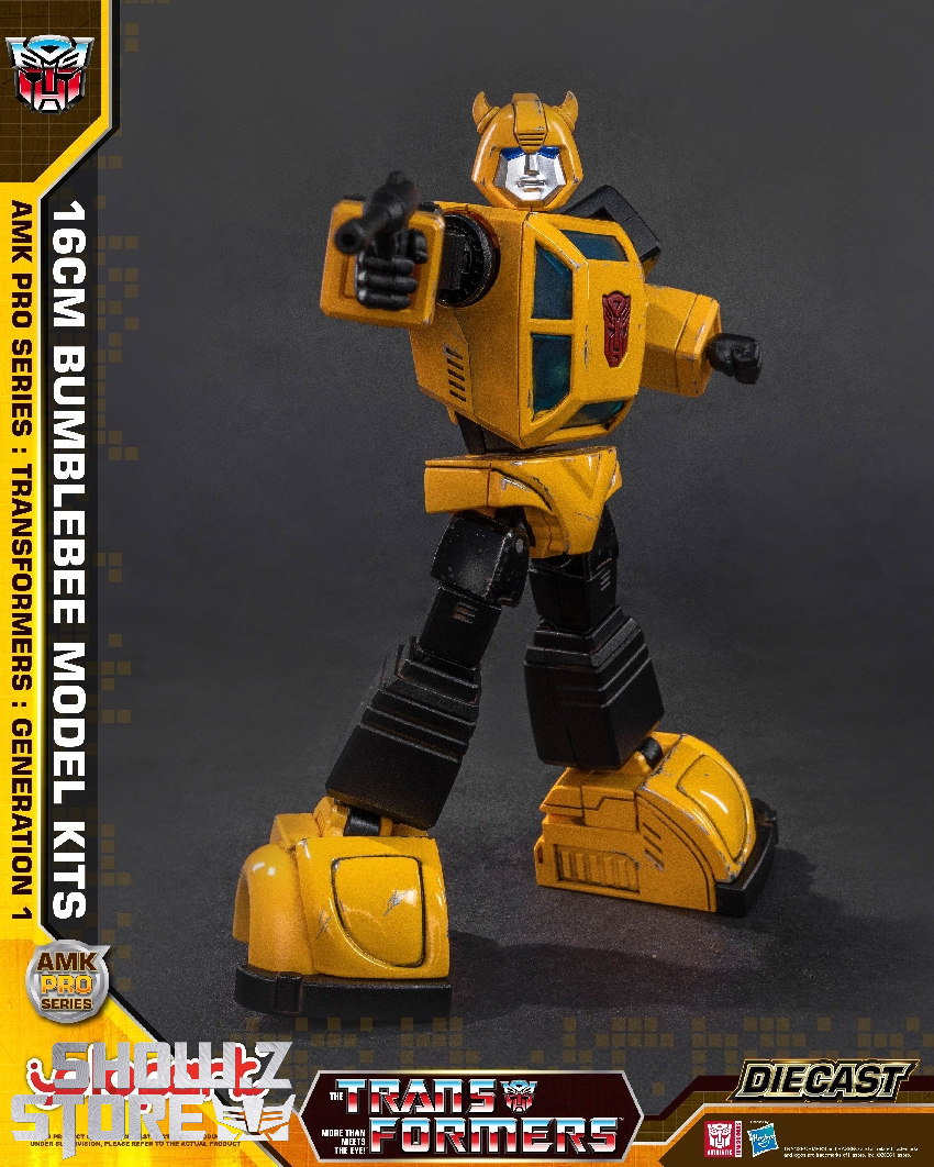 YOLO-AMKPG1BB Yolopark AMK Pro G1 Bumblebee (7/13) - head sculpt detail YOLO-AMKPG1BB Yolopark AMK Pro G1 Bumblebee pre-assembled model kit - head sculpt detail