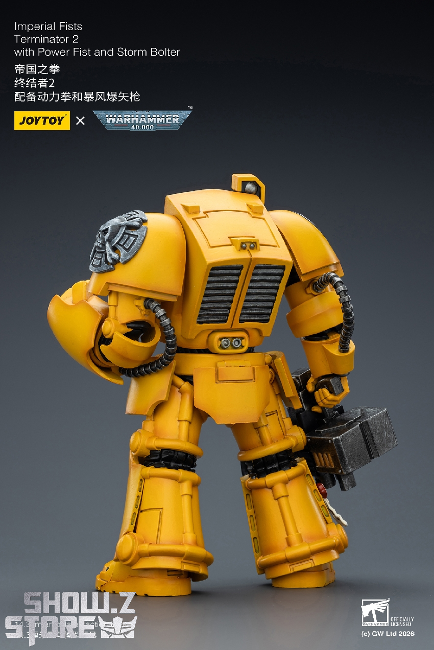 JoyToy JT03165 Imperial Fists Terminator 2 1/18 Figure - Image 15 JoyToy JT03165 Imperial Fists Terminator 2 1/18 Figure - Image 15