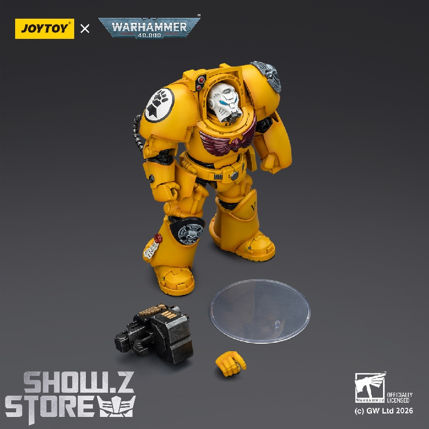 Imperial Fists Terminator with base and interchangeable parts Imperial Fists Terminator with base and interchangeable parts