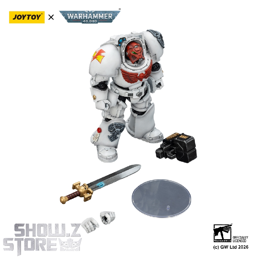 JoyToy JT03189 White Scars Terminator 1 1/18 Figure - Image 10 JoyToy JT03189 White Scars Terminator 1 1/18 Figure - Image 10