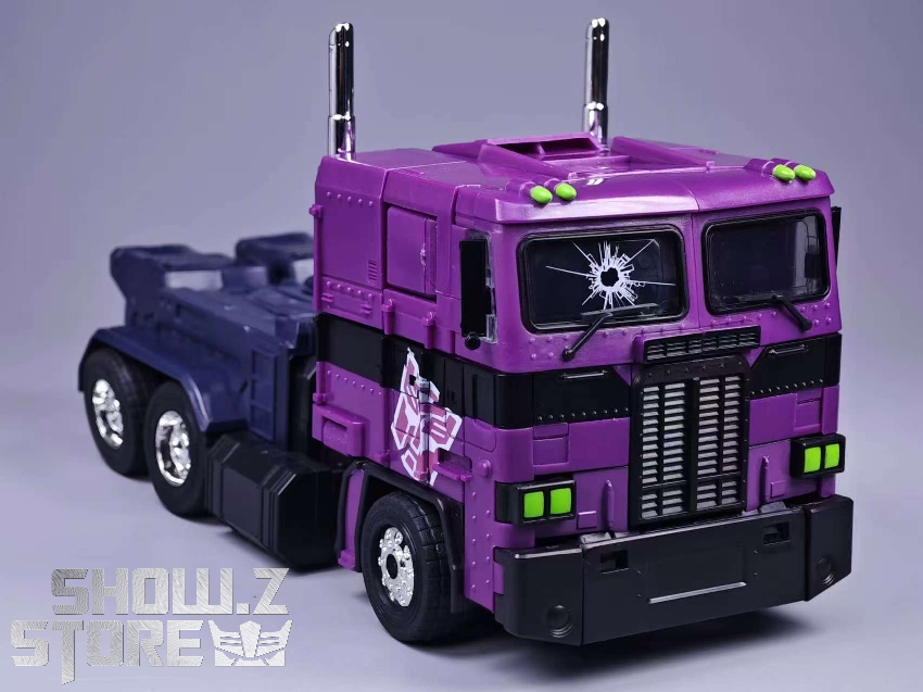 4TH-MP10SG 4th Party MP-10 Shattered Glass Optimus Prime figure (7/14) - head sculpt detail 4TH-MP10SG 4th Party MP-10 Shattered Glass Optimus Prime figure - head sculpt detail