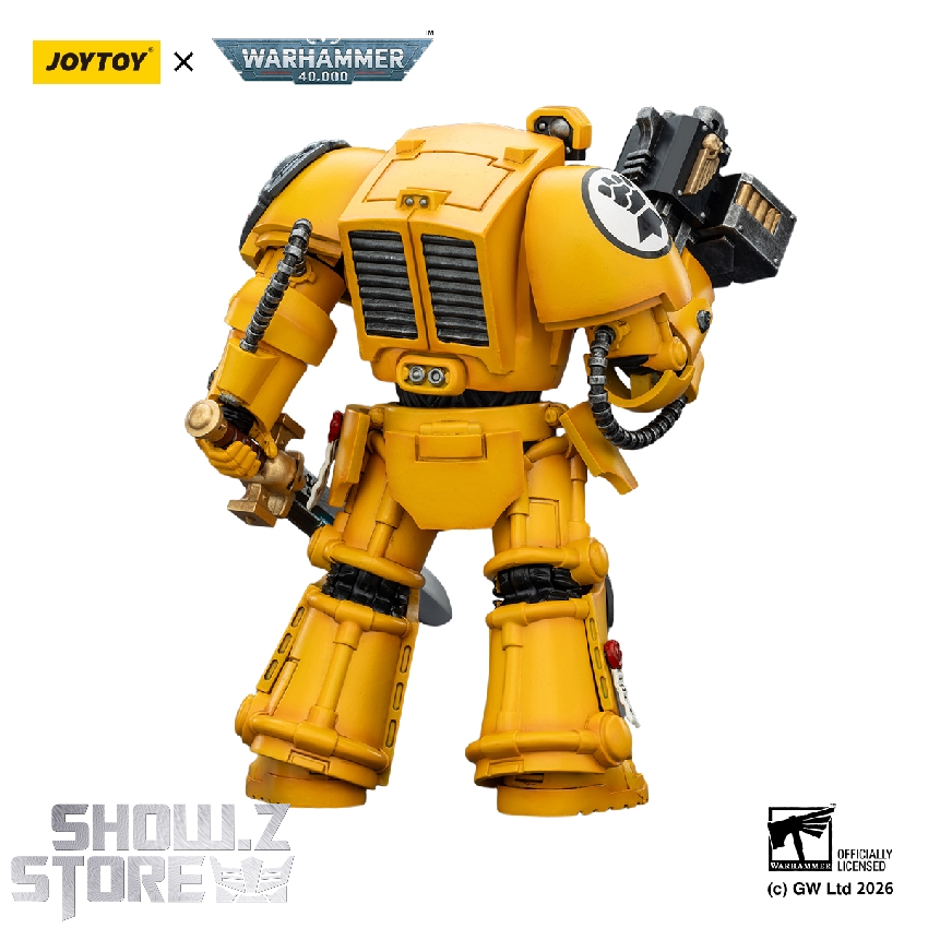 JoyToy JT03158 Imperial Fists Terminator 1 1/18 Figure - Image 7 JoyToy JT03158 Imperial Fists Terminator 1 1/18 Figure - Image 7