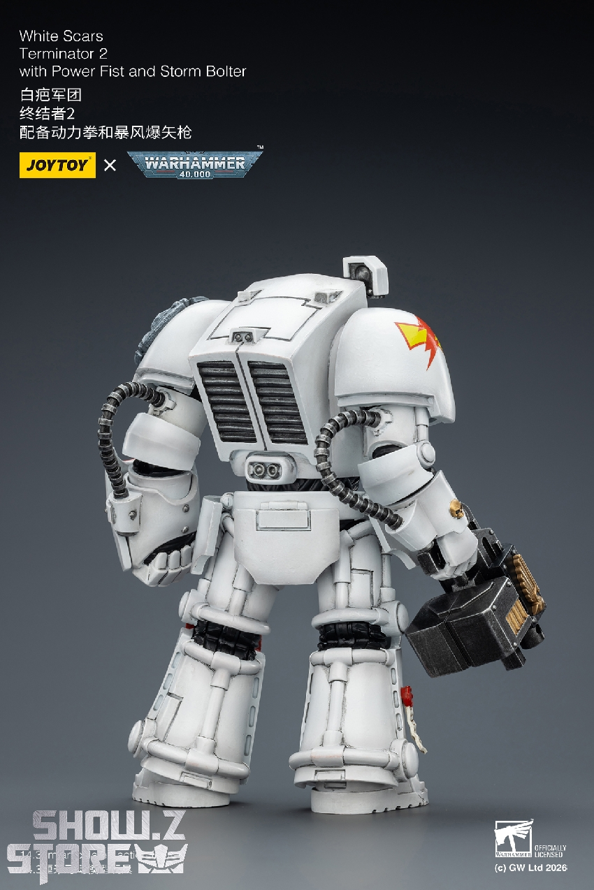 JoyToy JT03196 White Scars Terminator 2 1/18 Figure - Image 15 JoyToy JT03196 White Scars Terminator 2 1/18 Figure - Image 15