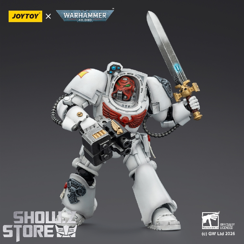 White Scars Terminator sword combat stance White Scars Terminator sword combat stance