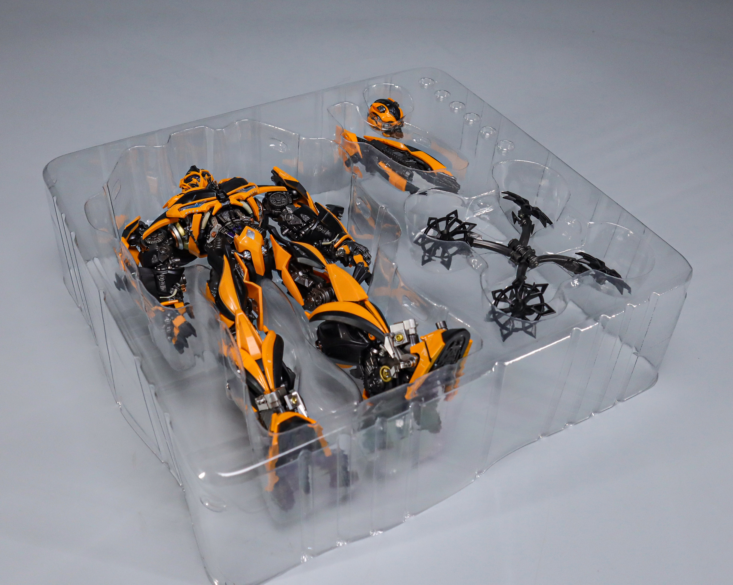 Bumblebee yellow black armor detailed robot warrior Bumblebee yellow black armor detailed robot warrior