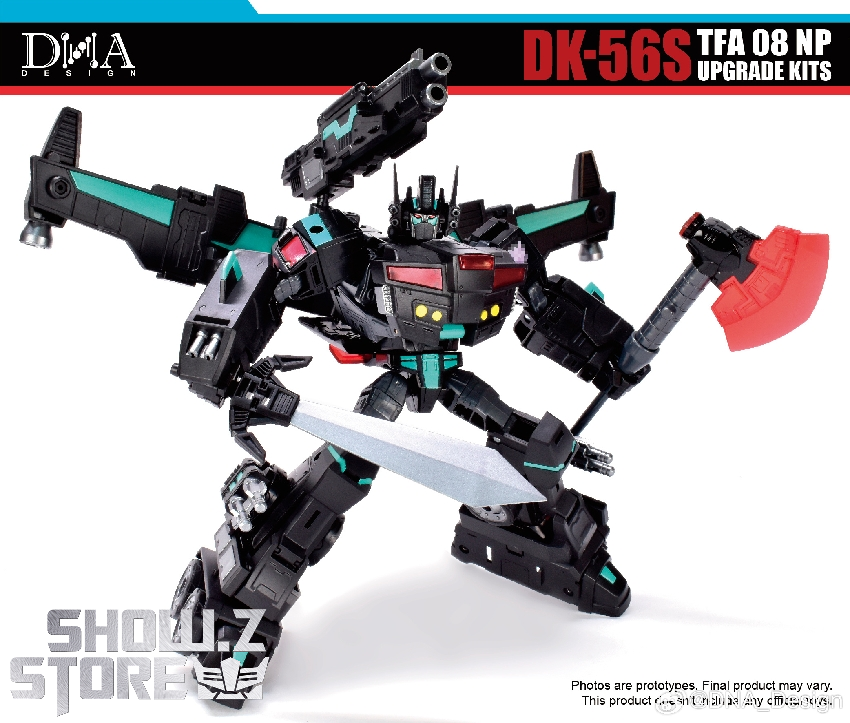 DNA Design DK-56S TFA 08 NP upgraded figure robot mode assembled DNA Design DK-56S TFA 08 NP upgraded figure robot mode assembled
