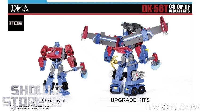 DK-56T 08 OP TF upgrade kit assembled robot DK-56T 08 OP TF upgrade kit assembled robot
