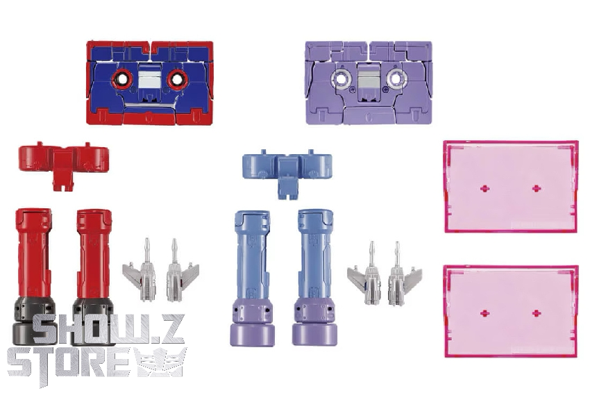 Takara Tomy MPG-21 cassette bots with accessories and alternate parts Takara Tomy MPG-21 cassette bots with accessories and alternate parts