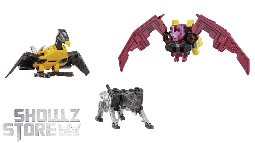 Takara Tomy Masterpiece MPG-22 Ravage Buzzsaw Ratbat cassette set 3-pack Takara Tomy Masterpiece MPG-22 Ravage Buzzsaw Ratbat cassette set 3-pack