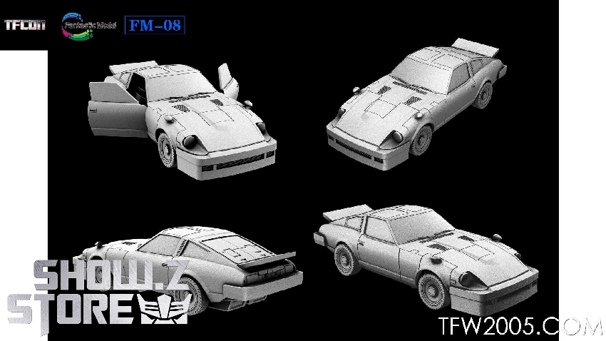 FM-08 Smoke four vehicle alt-modes displayed in grid layout FM-08 Smoke four vehicle alt-modes displayed in grid layout
