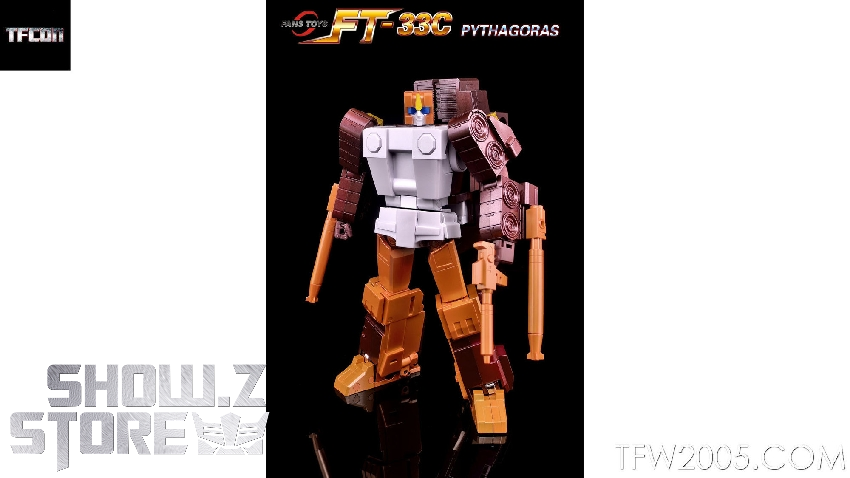 FT-33C Pythagoras alt mode compact red orange beast form FT-33C Pythagoras alt mode compact red orange beast form