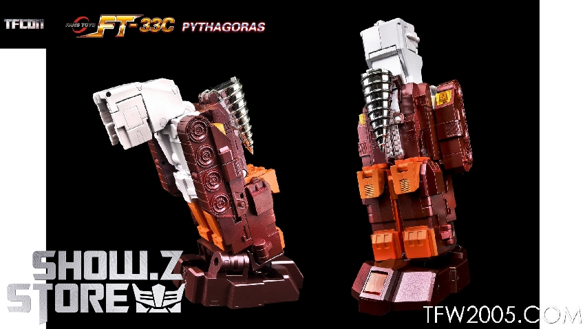 FansToys FT-33C robot beast mode extended launcher components FansToys FT-33C robot beast mode extended launcher components