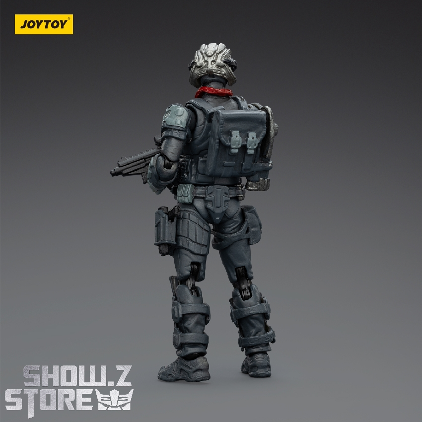 Dark Source UNSC soldier back view with weapons and gear Dark Source UNSC soldier back view with weapons and gear