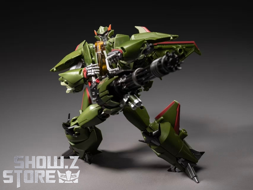 Gear Factory Skyquake jet fighter detailed side view Gear Factory Skyquake jet fighter detailed side view