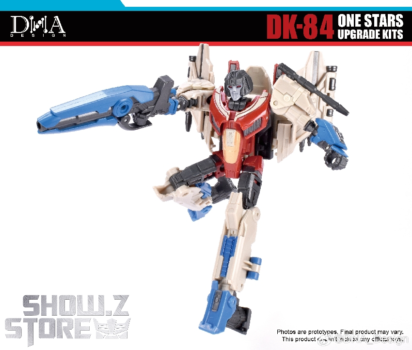 One Stars Transformer with DK84 upgrade kit components assembled One Stars Transformer with DK84 upgrade kit components assembled