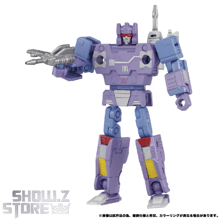Takara Tomy MPG-21 Frenzy and Rumble blue purple robot forms Takara Tomy MPG-21 Frenzy and Rumble blue purple robot forms