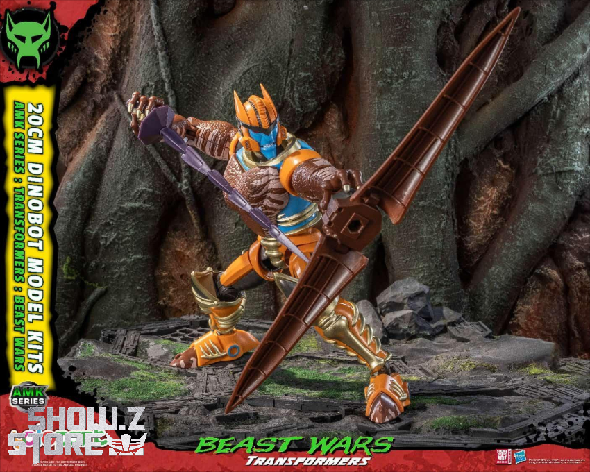 Dinobot in action pose wielding large sword weapon Dinobot in action pose wielding large sword weapon
