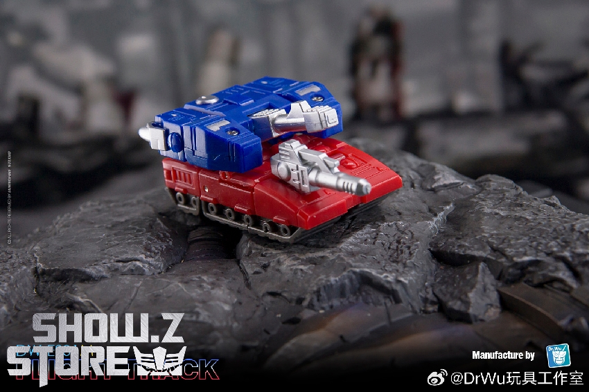 DW-ES01M Flywheels vehicle mode blue jet on rocky surface DW-ES01M Flywheels vehicle mode blue jet on rocky surface