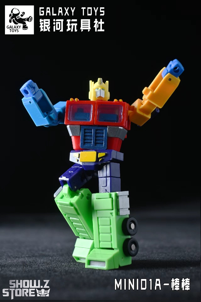 Galaxy Toys MINI01A Leader King Optimus Prime Bump of Chicken variant robot mode Galaxy Toys MINI01A Leader King Optimus Prime Bump of Chicken variant robot mode