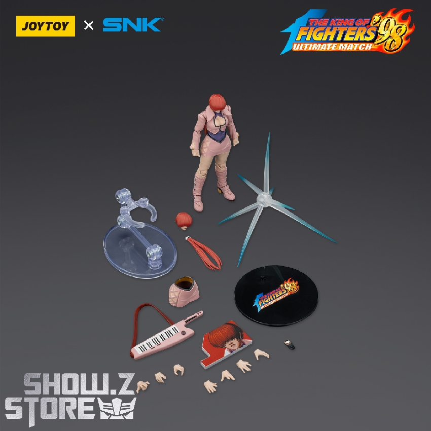 JoyToy Shermie figure with accessories and display stand JoyToy Shermie figure with accessories and display stand
