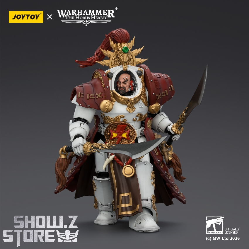 JoyToy White Scars Qin Xa warrior side angle JoyToy White Scars Qin Xa warrior side angle