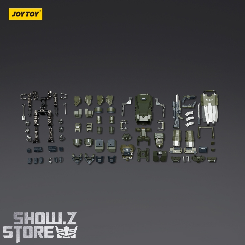 JoyToy Dark Source APOC Storm Surge Heavy Fire Assault mech parts kit display JoyToy Dark Source APOC Storm Surge Heavy Fire Assault mech parts kit display