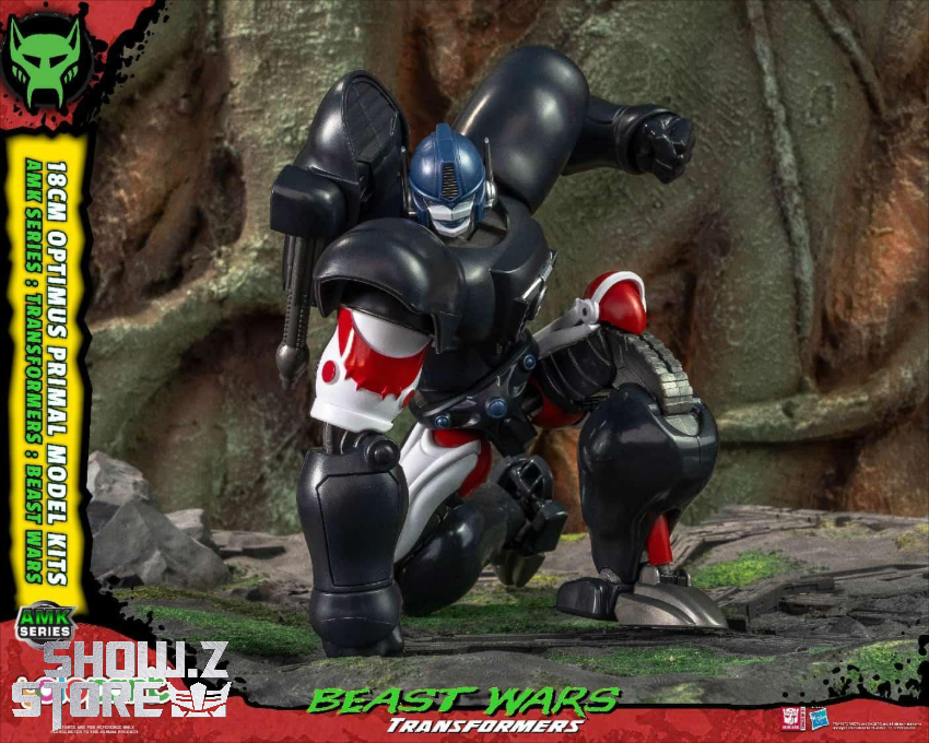 Optimus Primal action pose showing transformation articulation Optimus Primal action pose showing transformation articulation