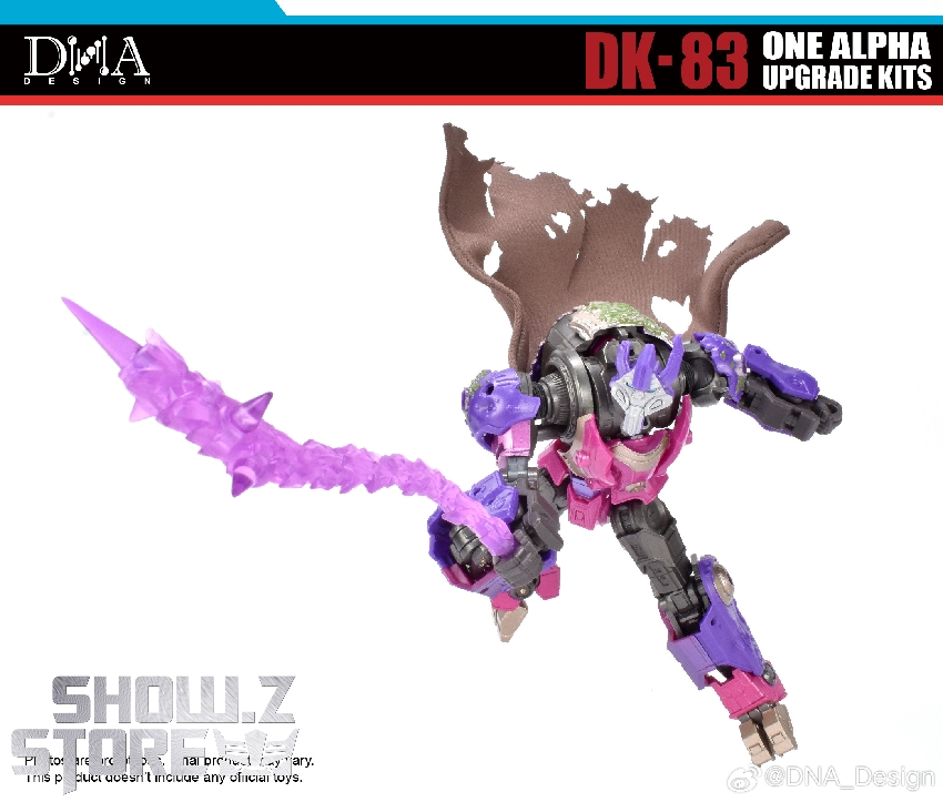 DNA Design DK-83 upgrade kit with magenta effect armor and wings DNA Design DK-83 upgrade kit with magenta effect armor and wings