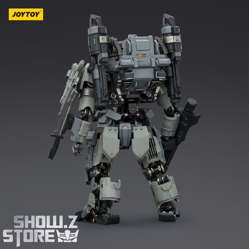 JoyToy Dark Source APOC Bedrock Fury Fire Strike mech back view with weapons JoyToy Dark Source APOC Bedrock Fury Fire Strike mech back view with weapons
