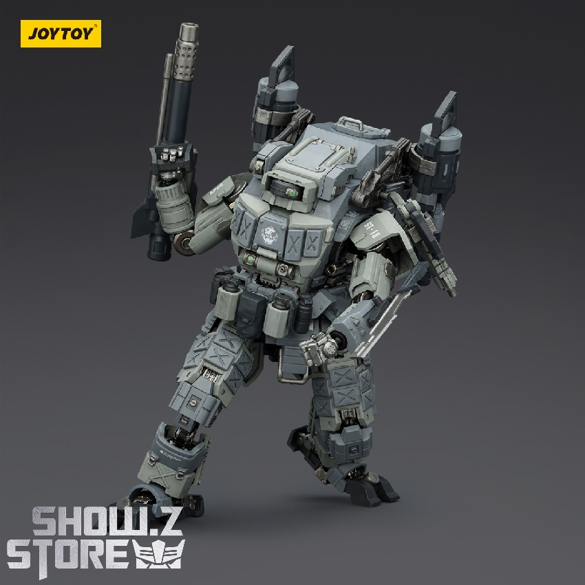JoyToy Dark Source APOC Bedrock Fury Fire Strike mech side pose tactical stance JoyToy Dark Source APOC Bedrock Fury Fire Strike mech side pose tactical stance