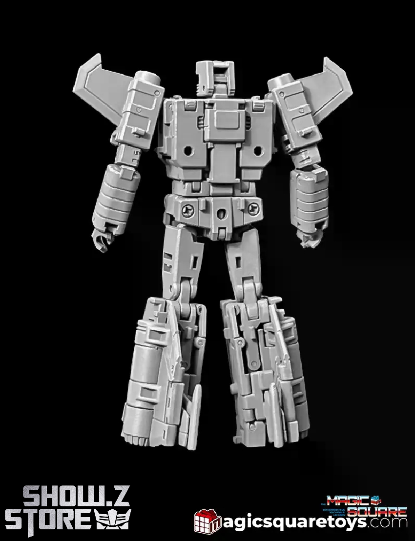 MS-B65 Strafe robot back view with articulated joints MS-B65 Strafe robot back view with articulated joints