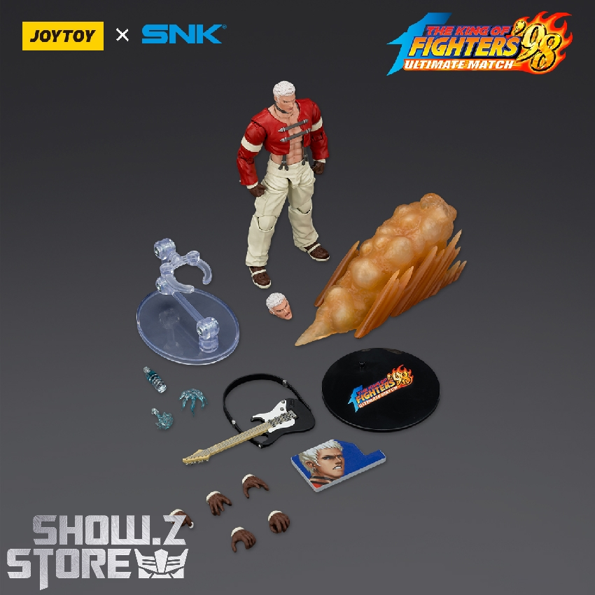 JoyToy KOF Yashiro accessories and display stand JoyToy KOF Yashiro accessories and display stand