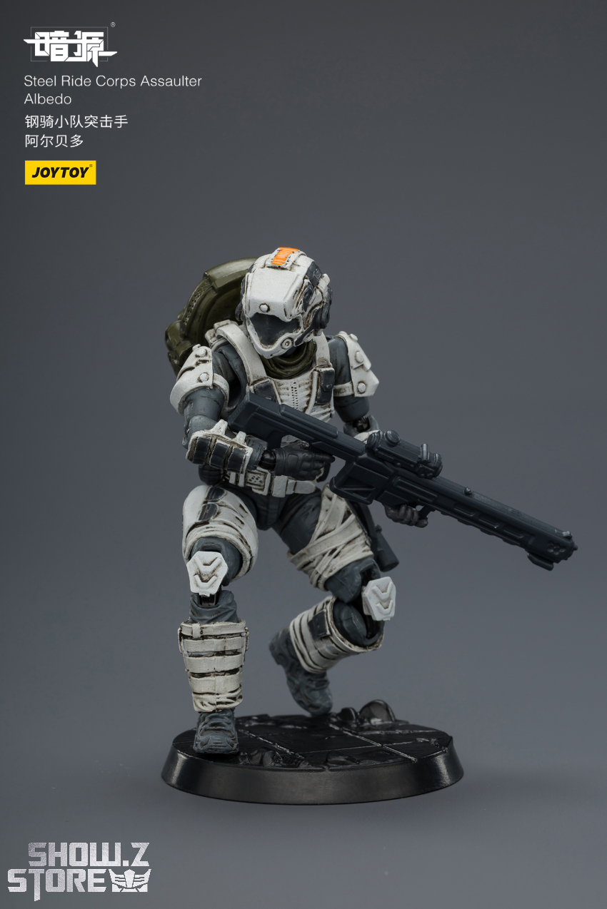 JoyToy JT04148 1/25 Dark Source Steel Ride Corps Assaulter Albedo - View 8 JoyToy JT04148 1/25 Dark Source Steel Ride Corps Assaulter Albedo - View 8