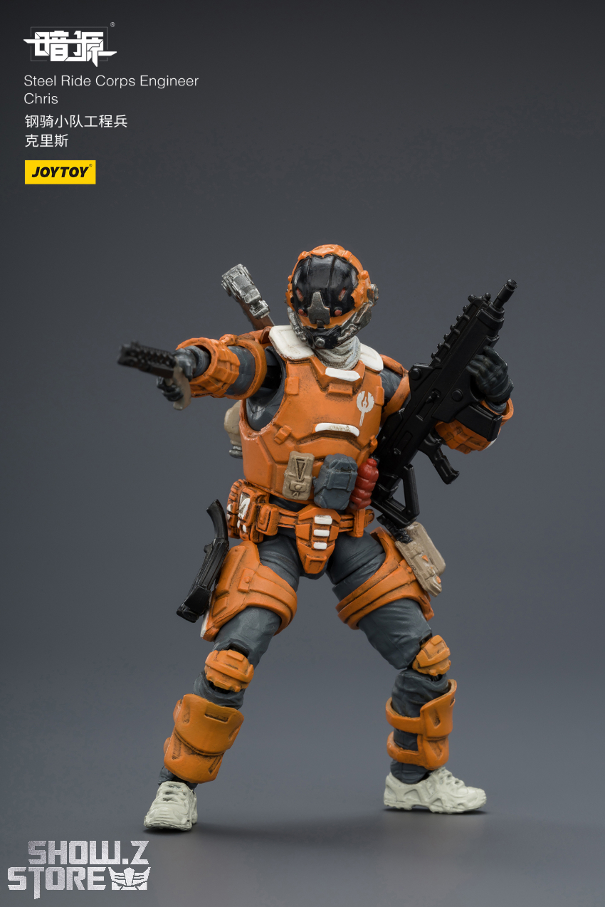 JoyToy JT04131 1/25 Dark Source Steel Ride Corps Engineer Chris - View 6 JoyToy JT04131 1/25 Dark Source Steel Ride Corps Engineer Chris - View 6