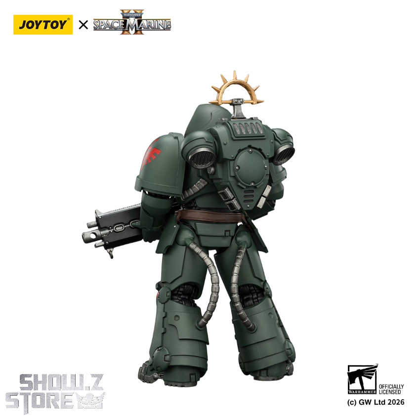JoyToy JT03684 1/18 Warhammer 40K Game Edition Dark Angels Heavy Intercessor with Heavy Bolt Rifle and Bolt Pistol - View 7 JoyToy JT03684 1/18 Warhammer 40K Game Edition Dark Angels Heavy Intercessor with Heavy Bolt Rifle and Bolt Pistol - View 7