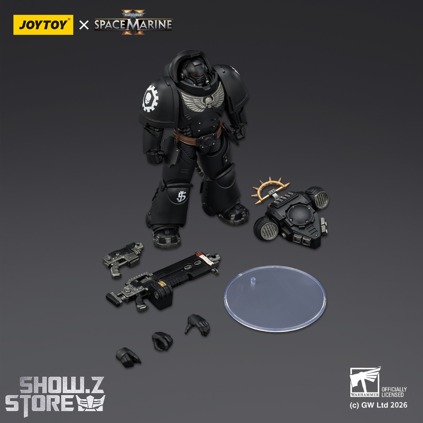 JoyToy JT03714 1/18 Warhammer 40K Game Edition Iron Hands Heavy Intercessor with Heavy Bolt Rifle and Bolt Pistol - View 5 JoyToy JT03714 1/18 Warhammer 40K Game Edition Iron Hands Heavy Intercessor with Heavy Bolt Rifle and Bolt Pistol - View 5