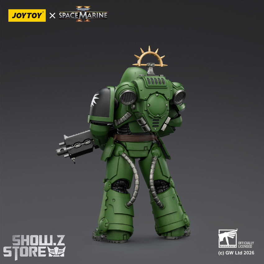 Heavy Intercessor holding heavy bolt rifle ready for battle Heavy Intercessor holding heavy bolt rifle ready for battle