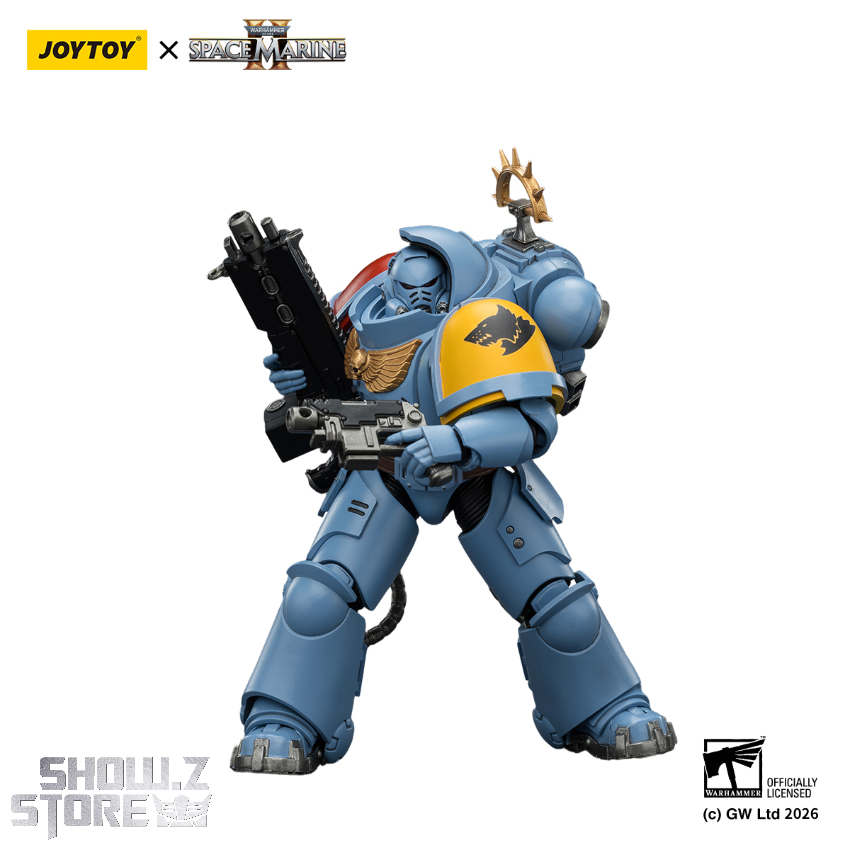 JoyToy JT03646 1/18 Warhammer 40K Game Edition Space Wolves Heavy Intercessor with Heavy Bolt Rifle and Bolt Pistol - View 9 JoyToy JT03646 1/18 Warhammer 40K Game Edition Space Wolves Heavy Intercessor with Heavy Bolt Rifle and Bolt Pistol - View 9