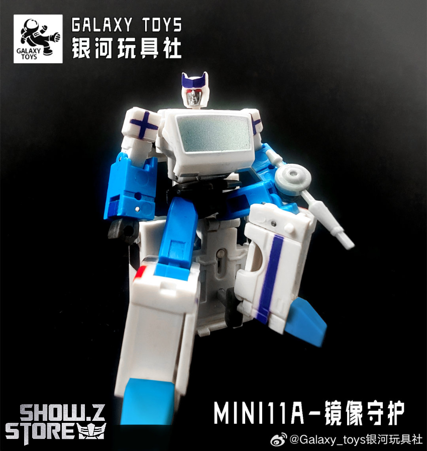 Galaxy Toys MINI11A Guardian Ratchet Shattered Glass Version - View 1 Galaxy Toys MINI11A Guardian Ratchet Shattered Glass Version - View 1