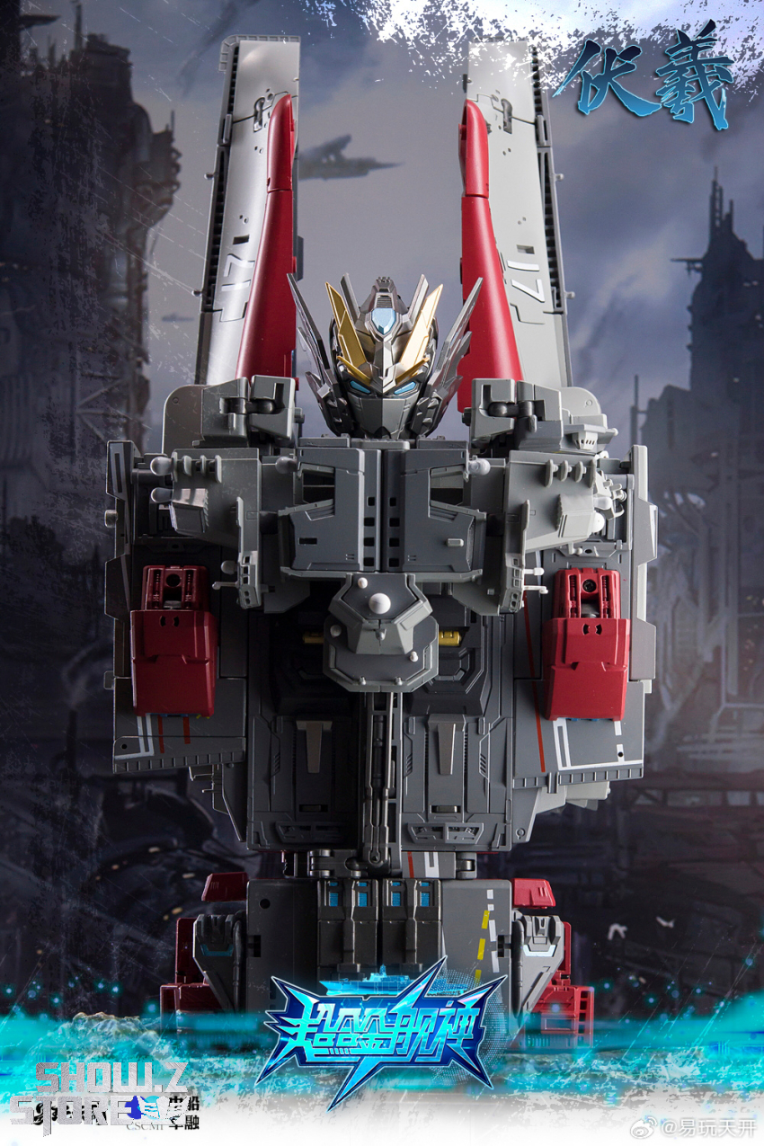 Toyseasy YW2601 Type Shandong Aircraft Carrier Transforming Mecha Super Alloy Fleet God Fuxi - View 3 Toyseasy YW2601 Type Shandong Aircraft Carrier Transforming Mecha Super Alloy Fleet God Fuxi - View 3