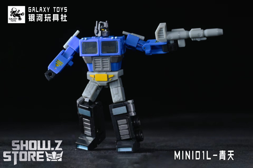 Galaxy Toys MINI01L Leader King Optimus Prime Blue Version - View 2 Galaxy Toys MINI01L Leader King Optimus Prime Blue Version - View 2
